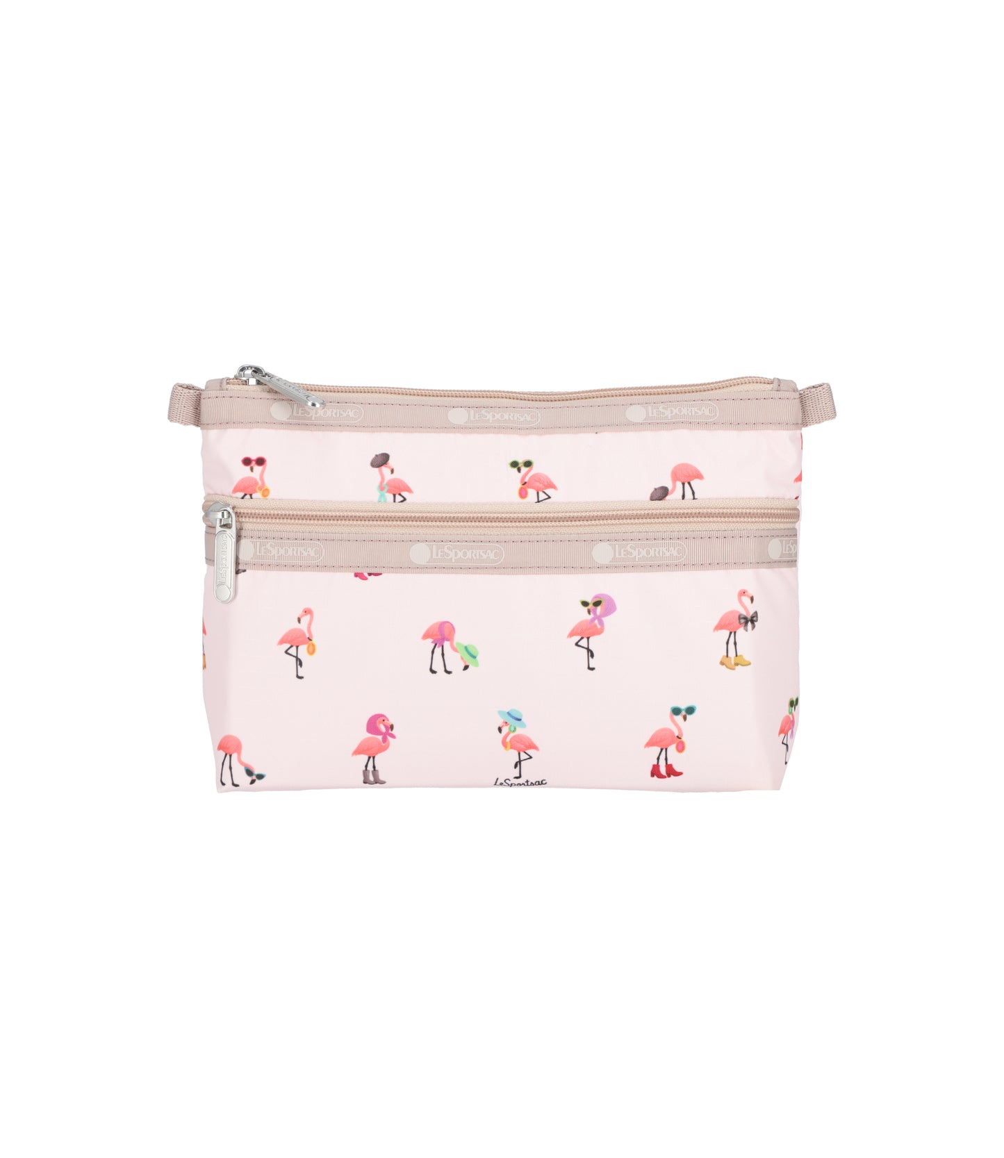 Cosmetic Clutch<br>Flamingo Party