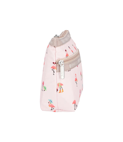 Cosmetic Clutch<br>Flamingo Party