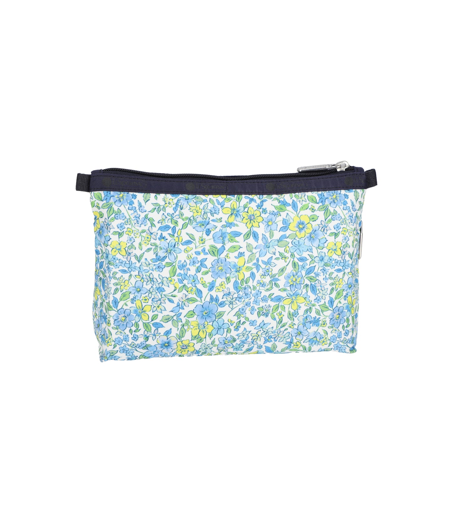 Cosmetic Clutch<br>Tapestry Flower Blue