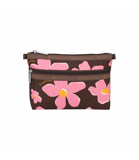 Cosmetic Clutch<br>Autumn Blooms Plum