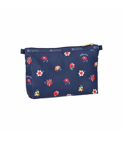 Cosmetic Clutch<br>Starry Night Florals