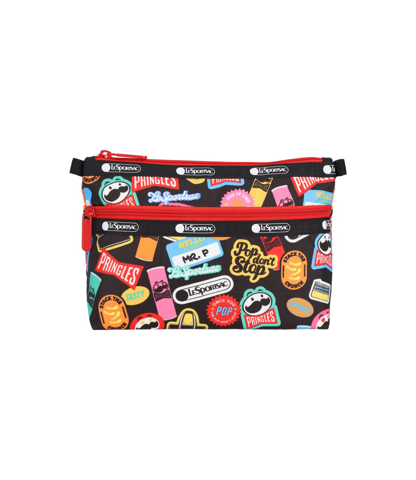 Cosmetic Clutch<br>Pringles Stickers