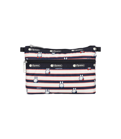 Cosmetic Clutch<br>Miffy Allover Stripes