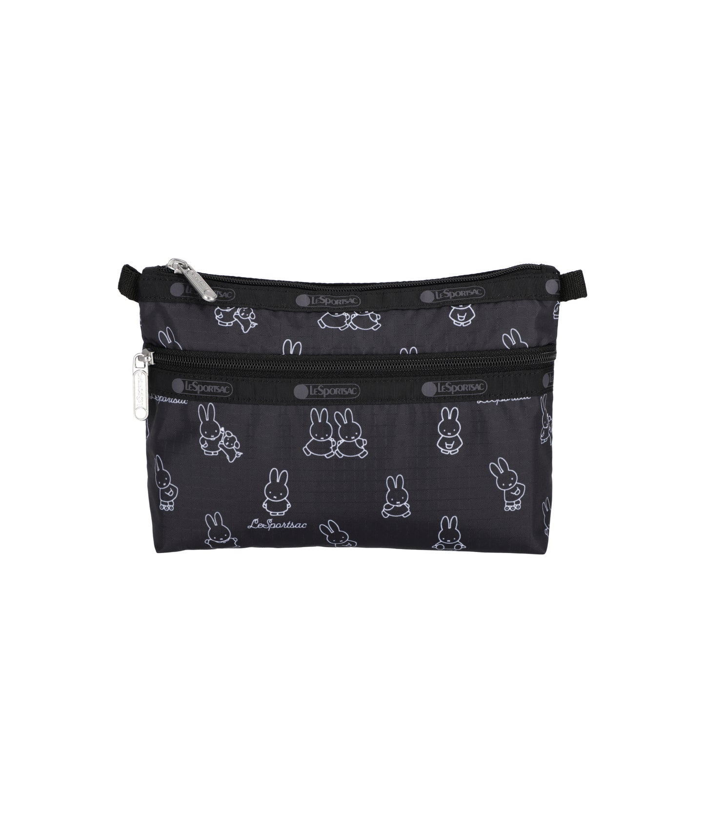 Cosmetic Clutch<br>Miffy Black Stencil