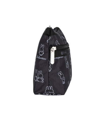 Cosmetic Clutch<br>Miffy Black Stencil