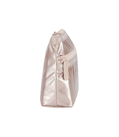 Cosmetic Clutch<br>Rose Gold Shine