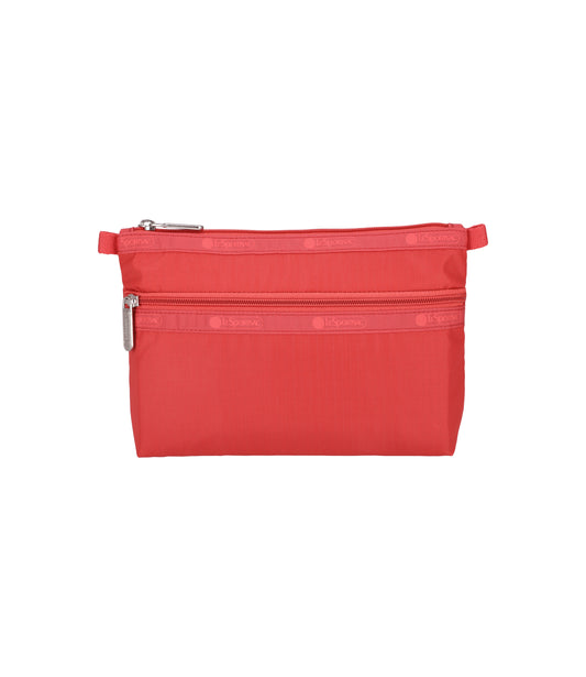 Cosmetic Clutch<br>Rosey Red