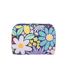 Extra Large Rectangular Cosmetic<br>Flower Pop