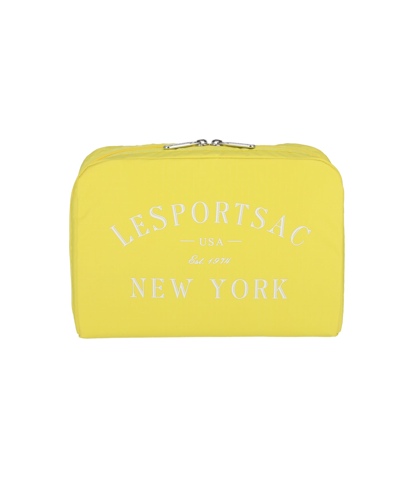 Extra Large Rectangular Cosmetic<br>Primrose Yellow Logo Cosmetic