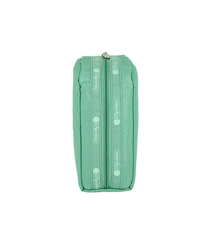 Extra Large Rectangular Cosmetic<br>Sage Green Logo Cosmetic