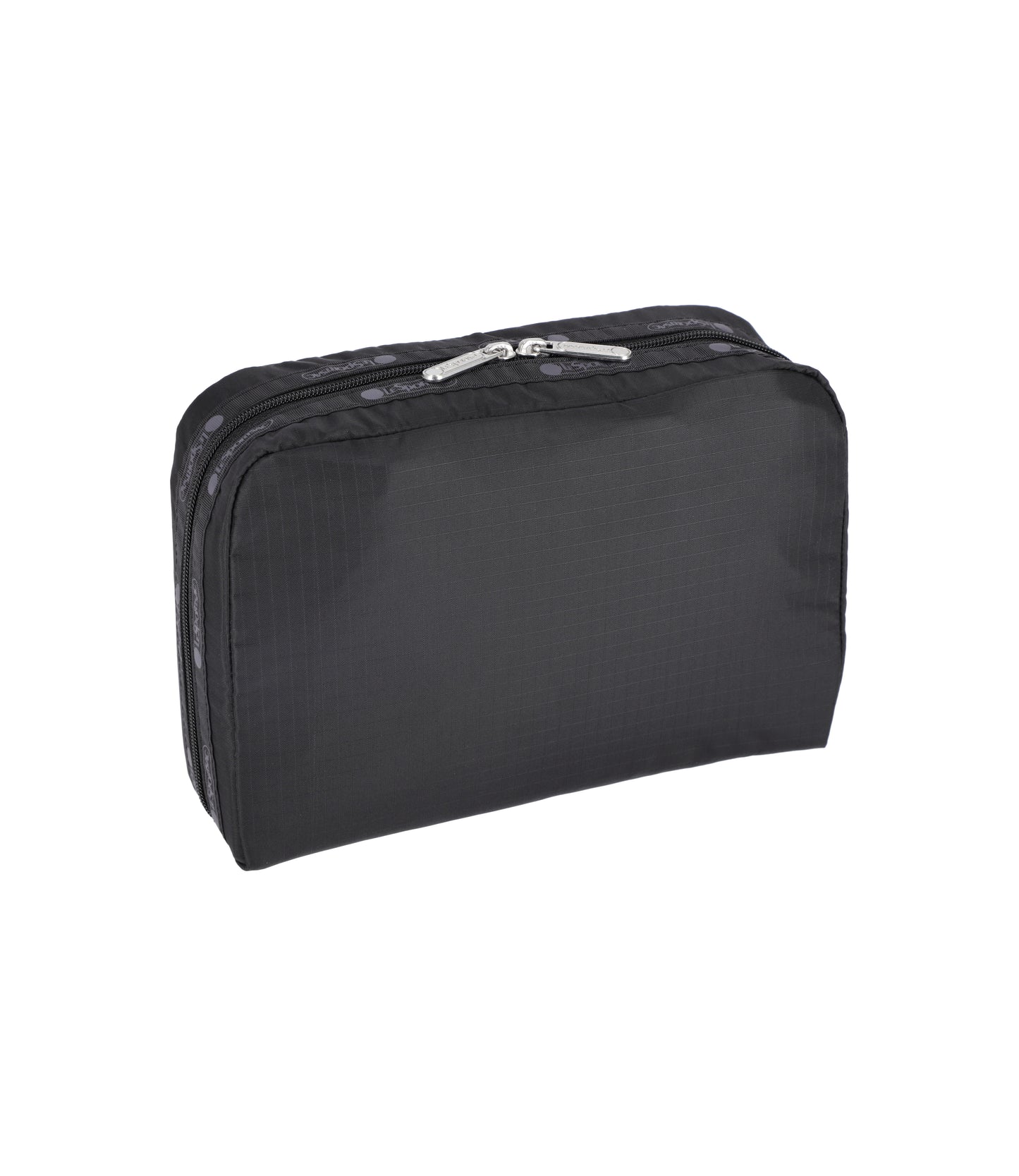 Extra Large Rectangular Cosmetic<br>Black Logo Cosmetic