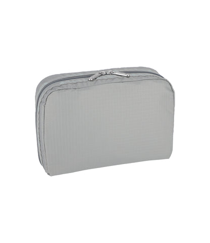 Extra Large Rectangular Cosmetic<br>Dove Grey Logo Cosmetic