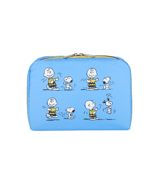 Extra Large Rectangular Cosmetic<br>Peanuts Vibes XL Cosmetic