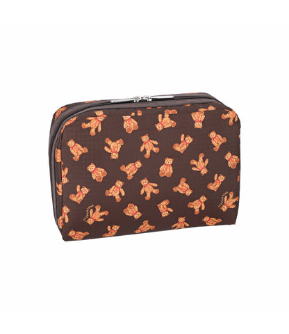 Extra Large Rectangular Cosmetic<br>Teddy Bear Wonderland
