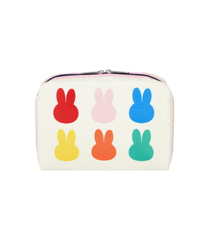 Extra Large Rectangular Cosmetic<br>Miffy And Friends Cream