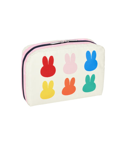 Extra Large Rectangular Cosmetic<br>Miffy And Friends Cream