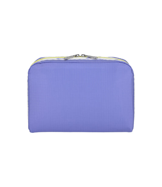 Extra Large Rectangular Cosmetic<br>Deep Periwinkle