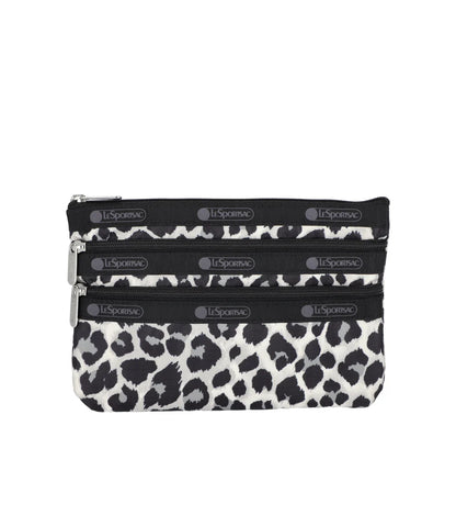 3-Zip Cosmetic<br>Neutral Leopard