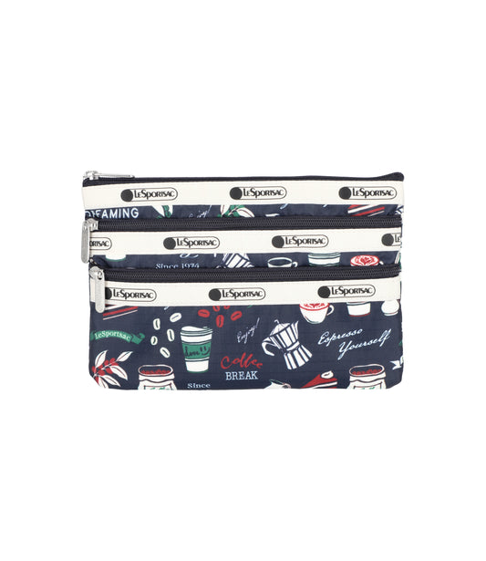3-Zip Cosmetic<br>Cup Of Cozy