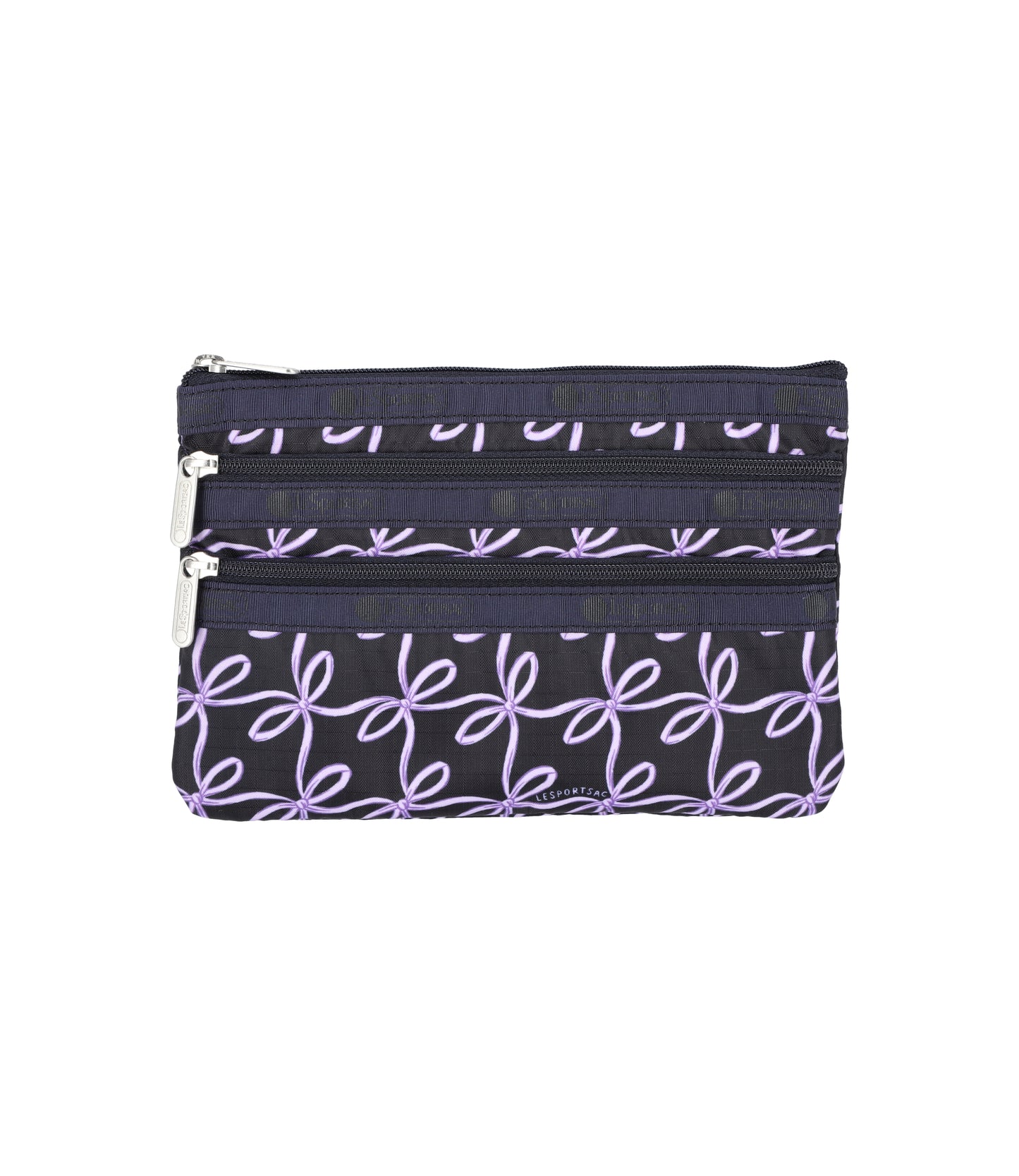 3-Zip Cosmetic<br>Charming Ribbons