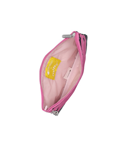 3-Zip Cosmetic<br>Miffy Orchard Green/Pink