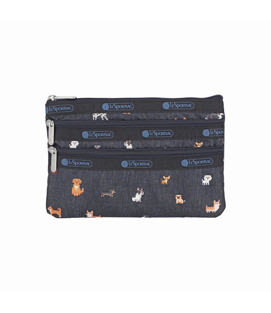 3-Zip Cosmetic<br>Woof Wonderland