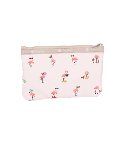 3 Zip Cosmetic<br>Flamingo Party