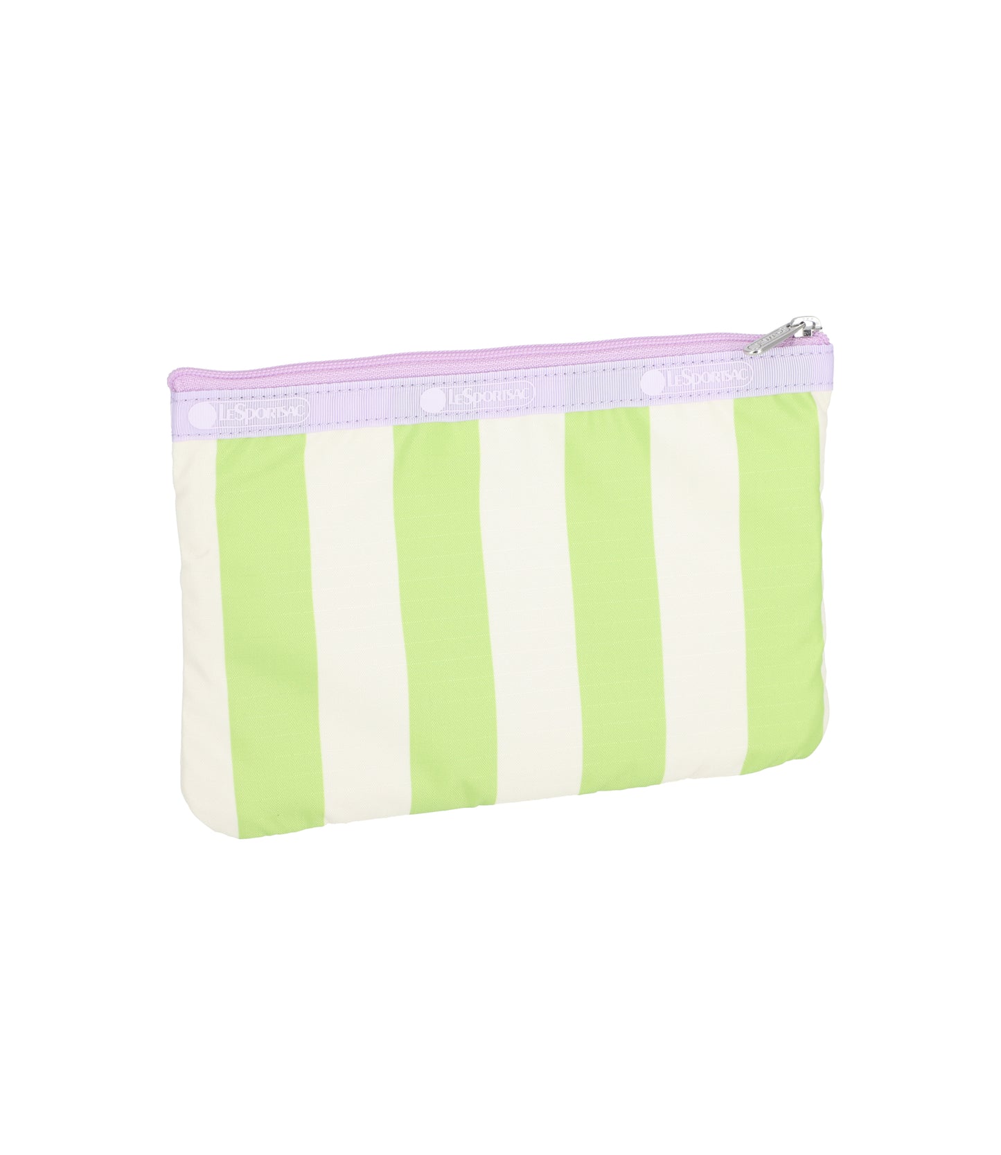 3 Zip Cosmetic<br>Pastel Stripes