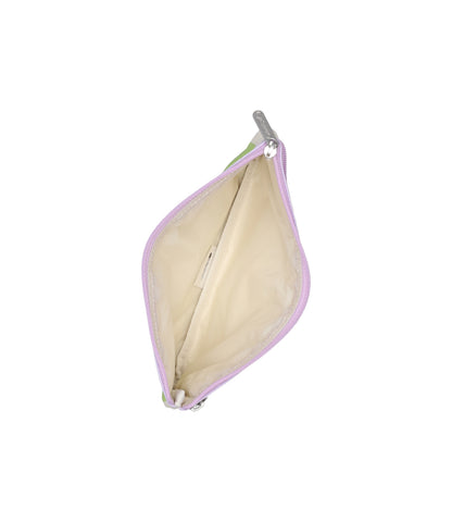 3 Zip Cosmetic<br>Pastel Stripes