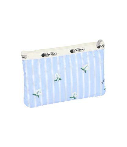 3 Zip Cosmetic<br>Jasmine Stripe