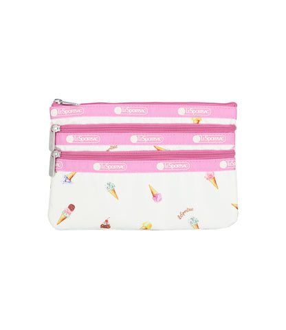3 Zip Cosmetic<br>Sweet Festival Accessories