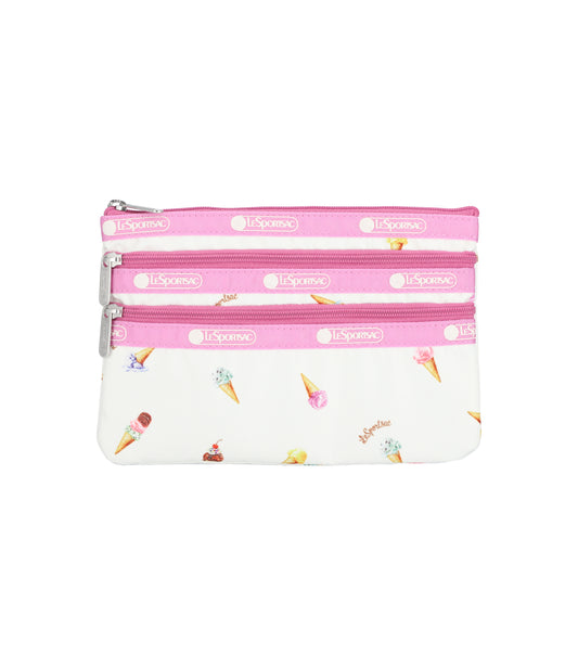3 Zip Cosmetic<br>Sweet Festival Accessories