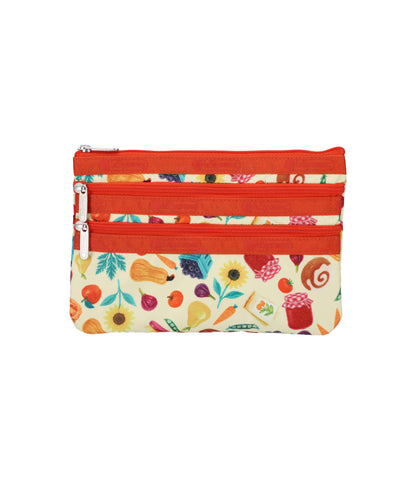 3-Zip Cosmetic<br>Autumn Farmers Market
