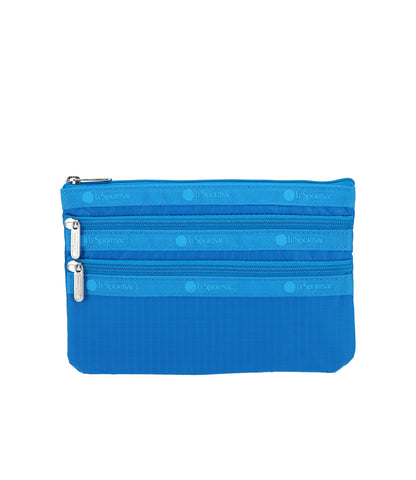 3-Zip Cosmetic<br>Ultra Blue