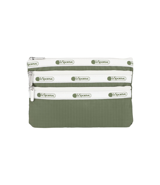 3-Zip Cosmetic<br>Spectator Olive
