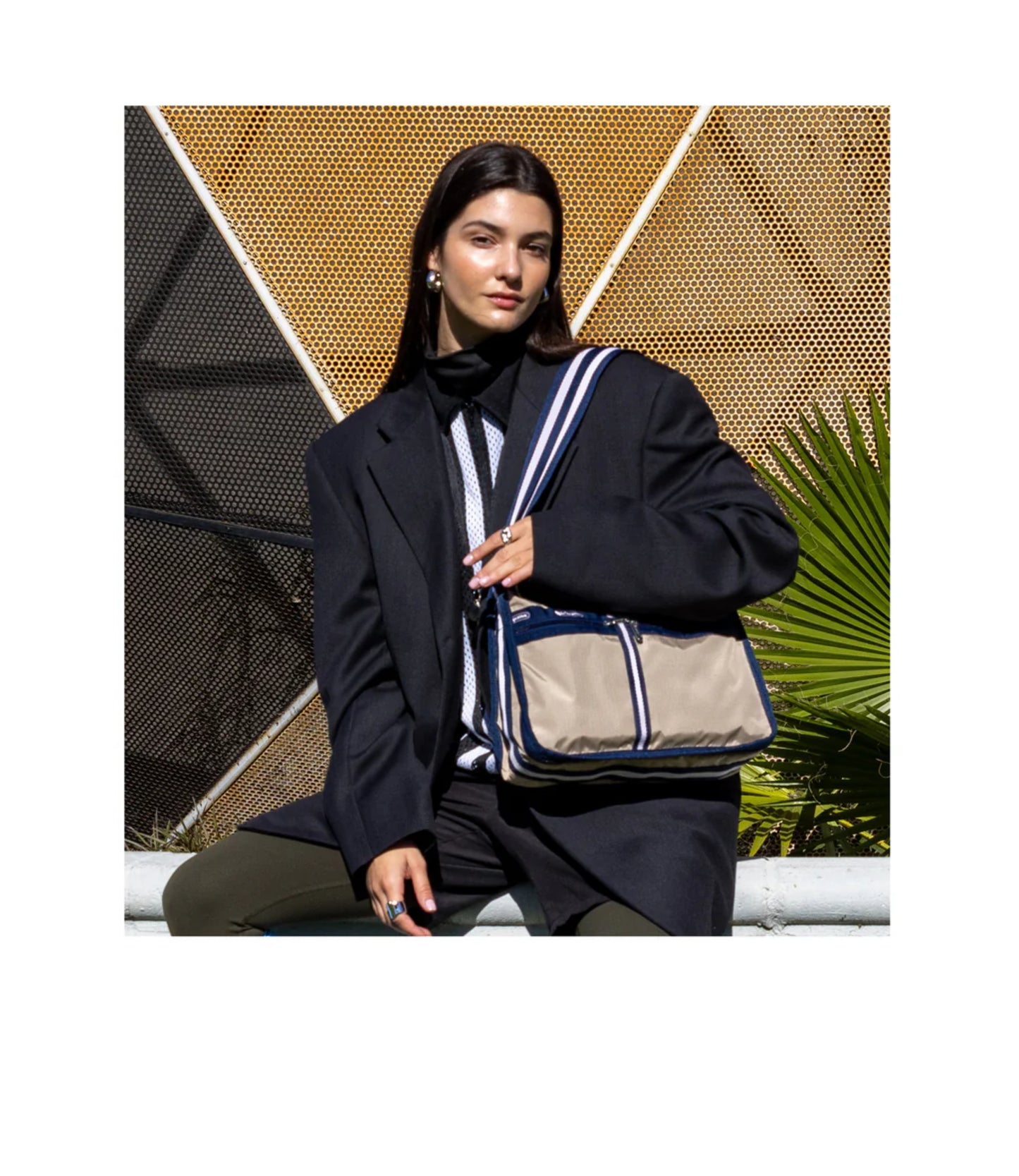 Deluxe Everyday Bag<br>Spectator Bone/Navy