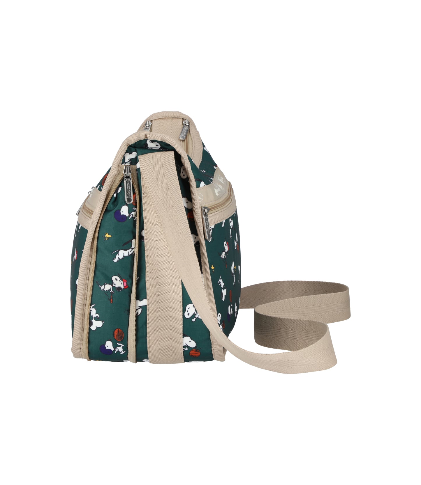 Deluxe Everyday Bag<br>Snoopy and Woodstock Green