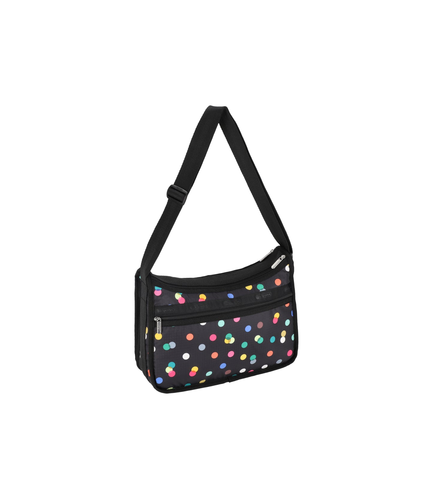 Deluxe Everyday Bag<br>Multicolor Dots Black