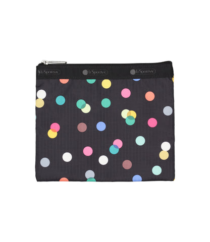 Deluxe Everyday Bag<br>Multicolor Dots Black