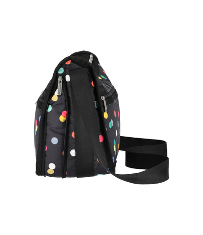 Deluxe Everyday Bag<br>Multicolor Dots Black