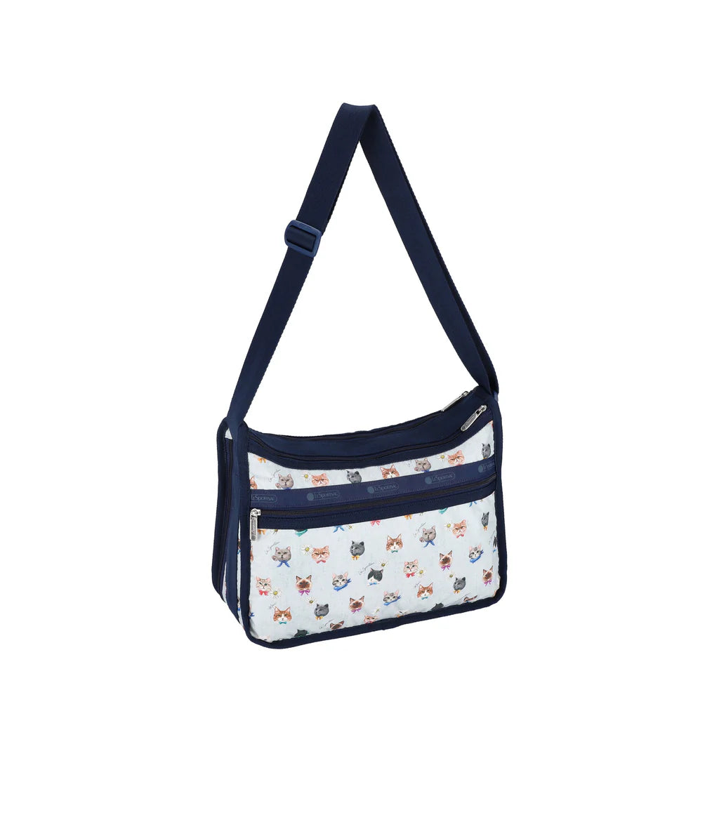 Deluxe Everyday Bag<br>Playful Cats Sky Blue