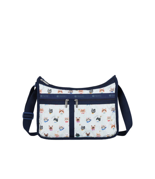 Deluxe Everyday Bag<br>Playful Cats Sky Blue