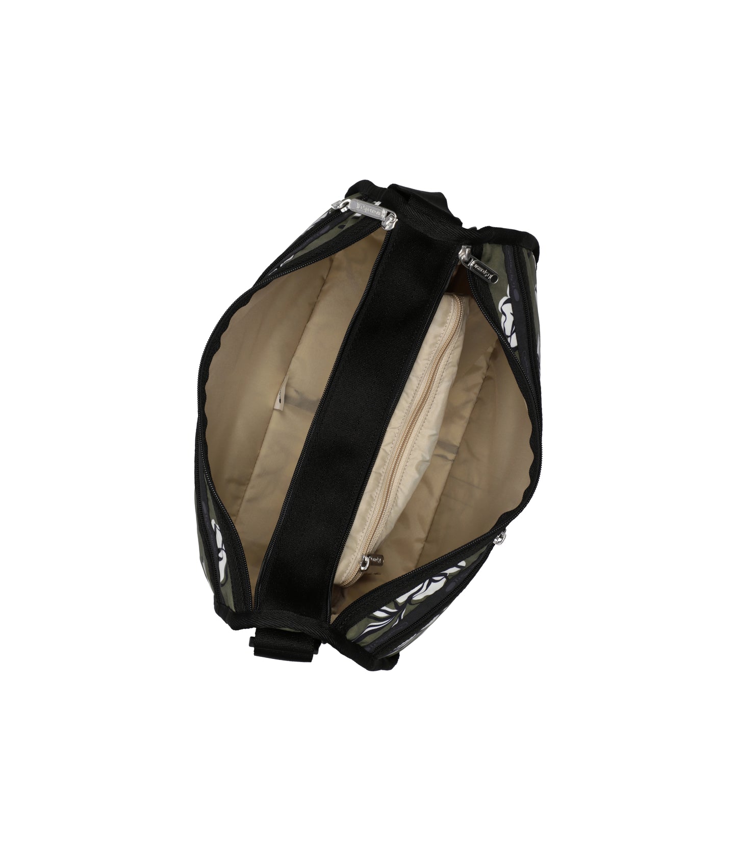 Deluxe Everyday Bag<br>Olive Floral Silhouette