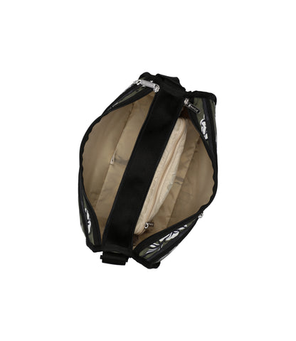 Deluxe Everyday Bag<br>Olive Floral Silhouette