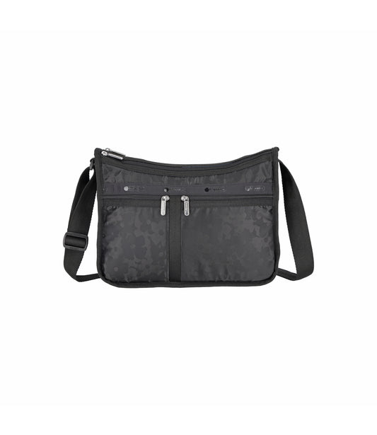 Deluxe Everyday Bag<br>Black Floral Jacquard