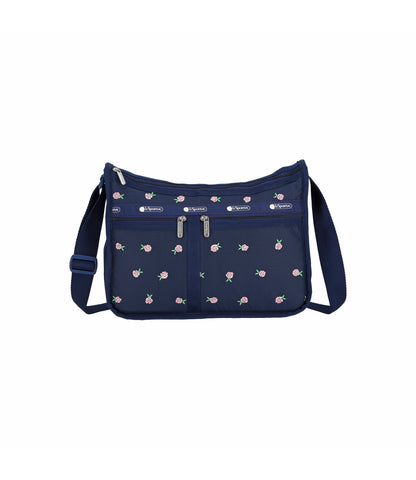 Deluxe Everyday Bag<br>Pink Roses Embroidery
