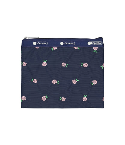 Deluxe Everyday Bag<br>Pink Roses Embroidery