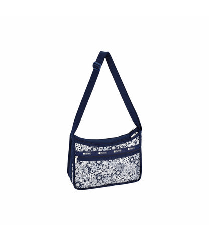 Deluxe Everyday Bag<br>Floral Lace Navy