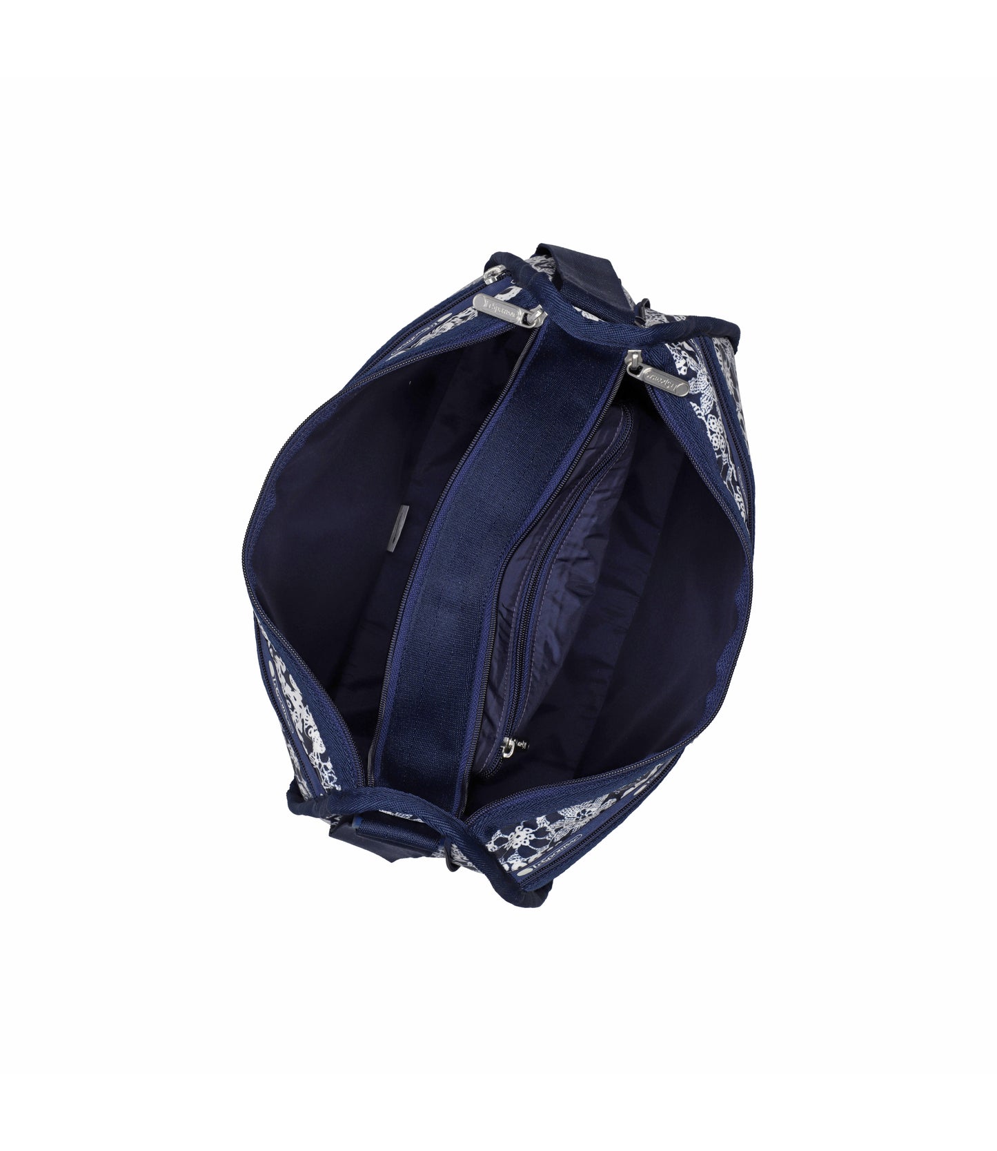 Deluxe Everyday Bag<br>Floral Lace Navy