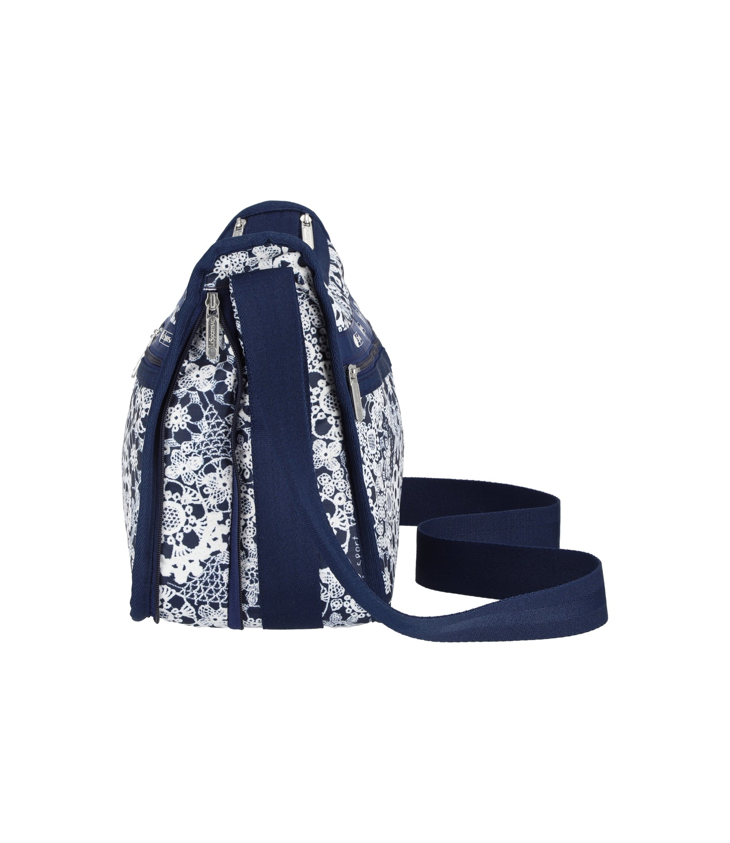 Deluxe Everyday Bag<br>Floral Lace Navy